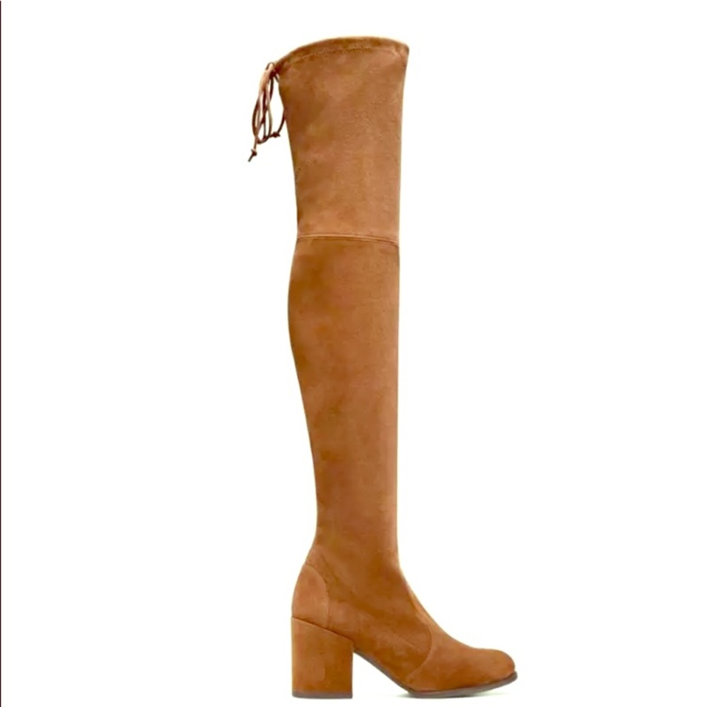 Thigh high fashion boots